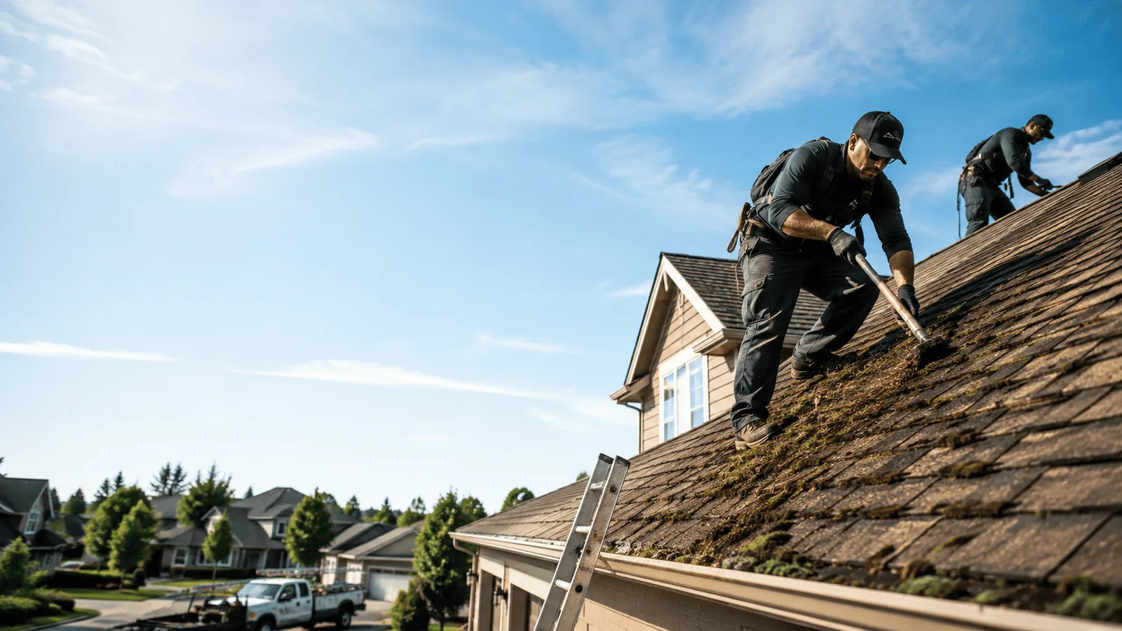 Roof Moss Removal in Wheatcroft, KY near me